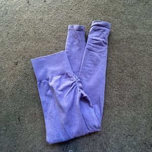 6 pairs scrunch leggings